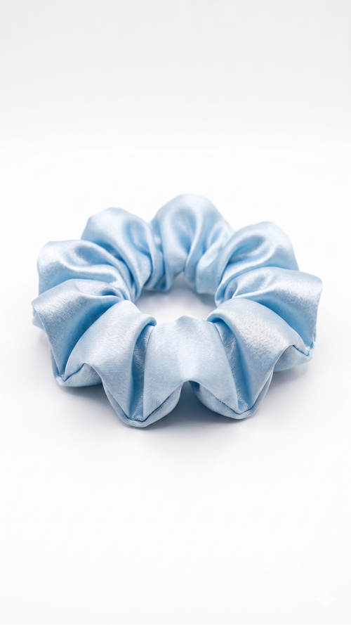 Essential Chic – Scrunchies de Satín Premium